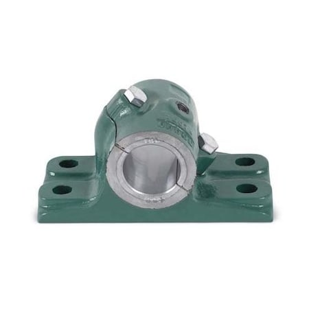 Dodge Industrial Sleeve Bearing, Angle Babbitted Pillow Block, 4 Bolt Base, P4B-BAA-207 230056 P4B-BAA-207